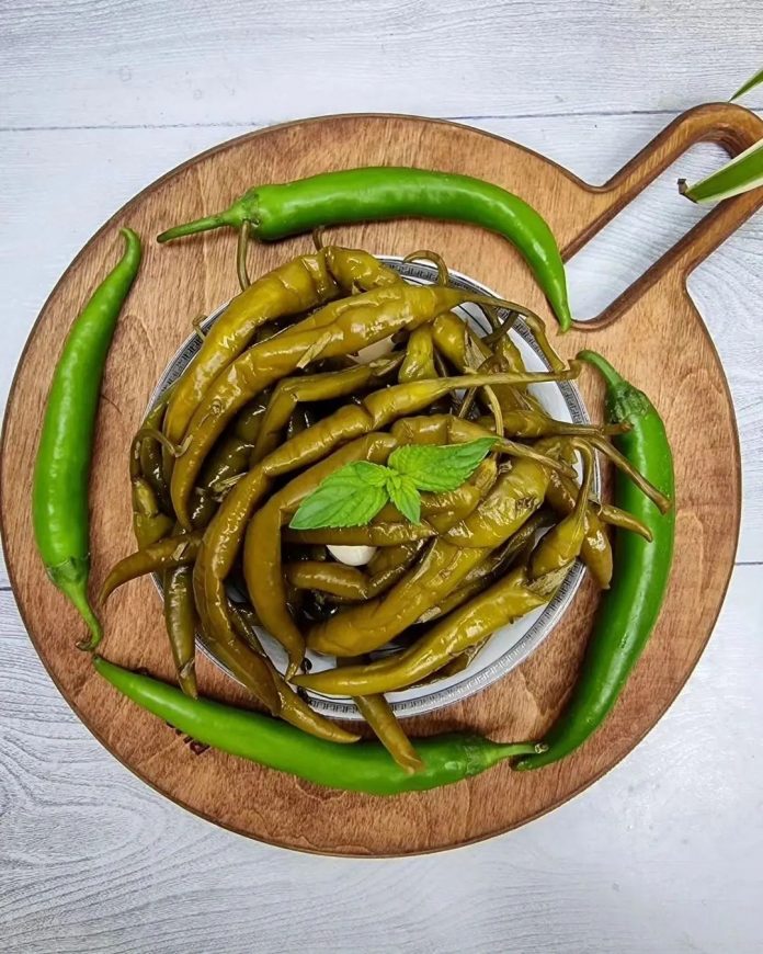 طرز تهیه ترشی فلفل شمالی