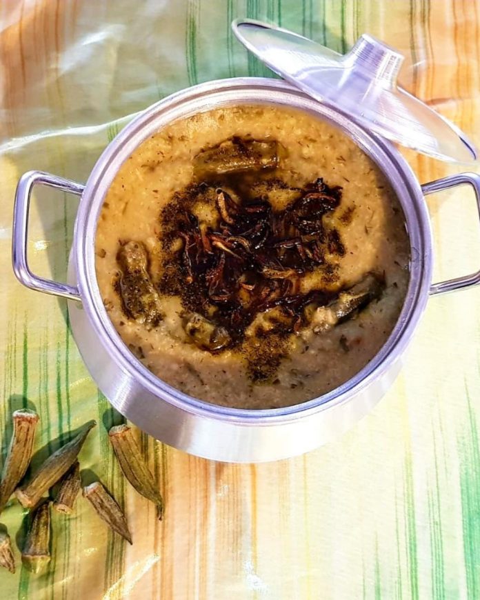 طرز تهیه سوپ بامیه