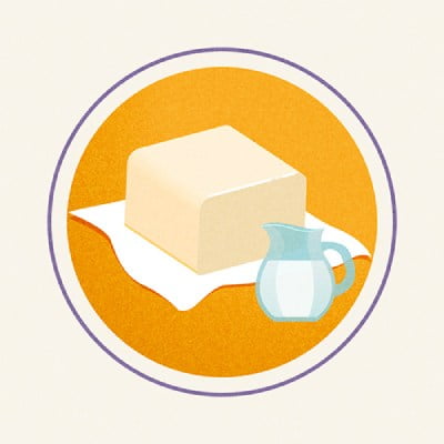 کره خامهای شیرین