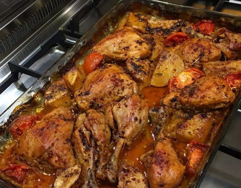 طرز تهیه مرغ تنوری
