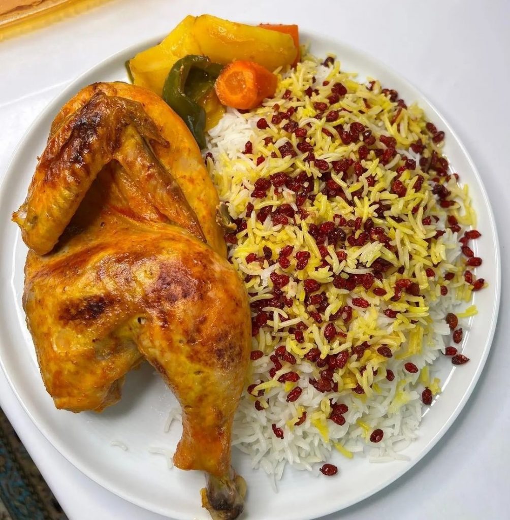 طرز تهیه مرغ تنوری