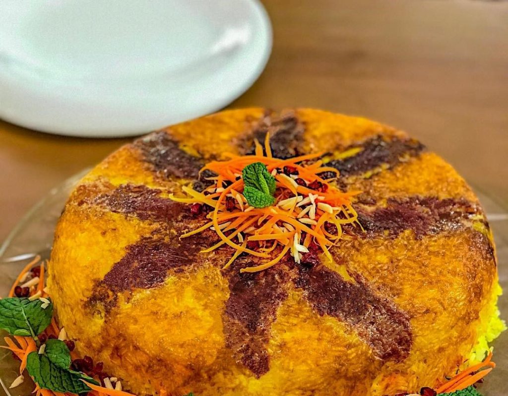 طرز تهیه ته چین هویج