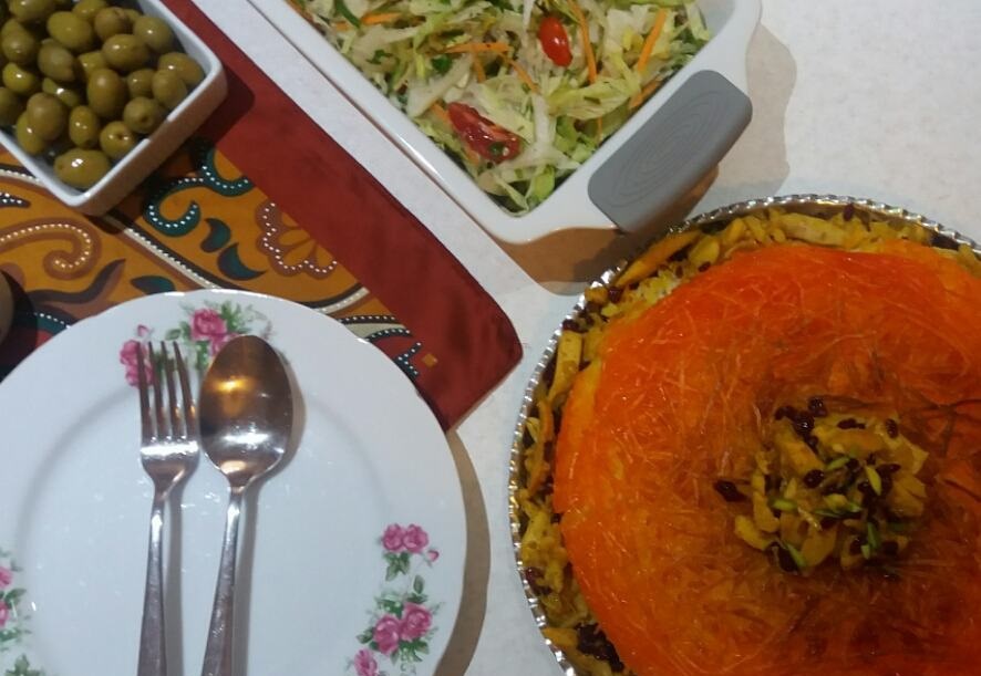 طرز تهیه ته چین هویج