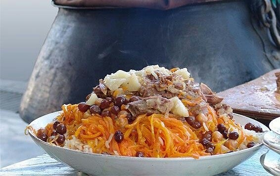 طرز تهیه پلو بخارا