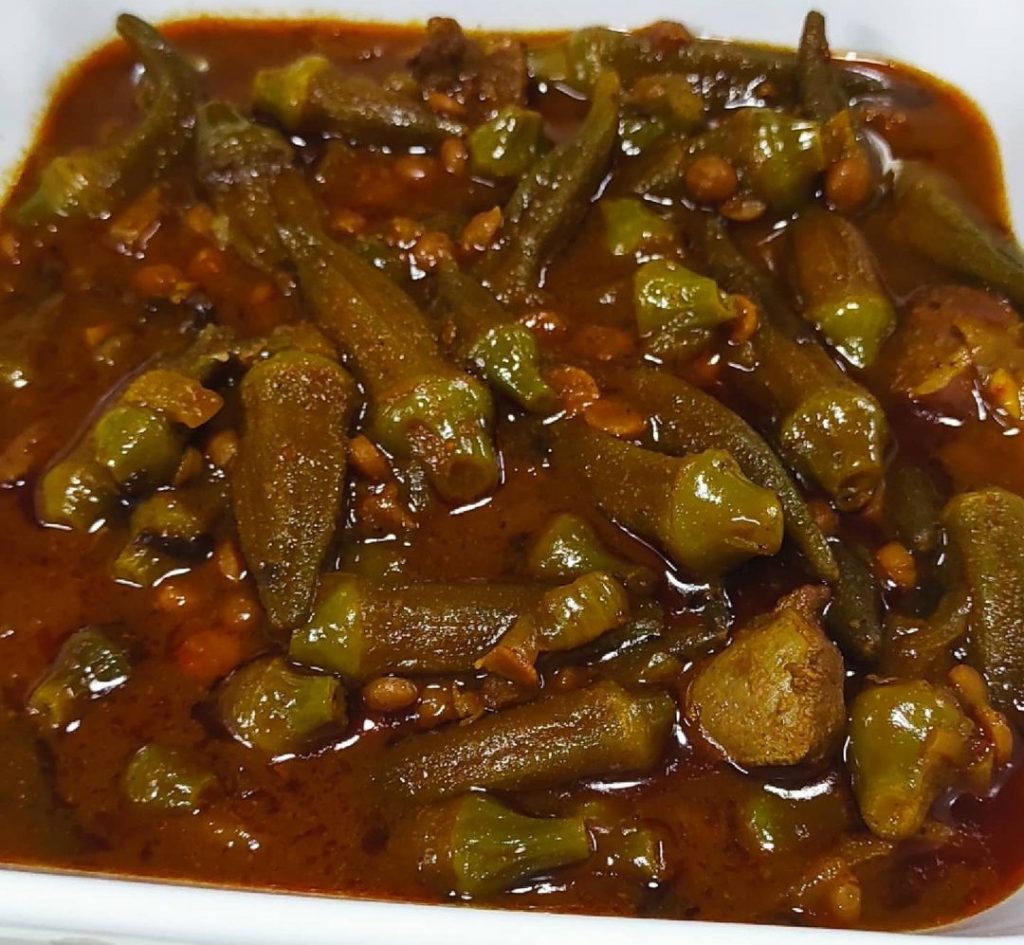 طرز تهیه خورش قیمه با بامیه