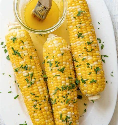 طرز تهیه بلال کره ای