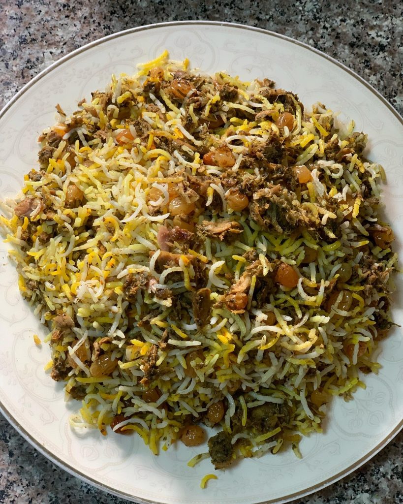 طرز تهیه امگشت پلو