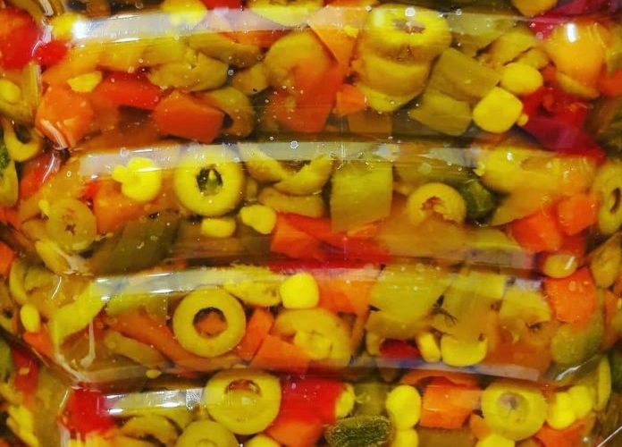 طرز تهیه ترشی لبنانی