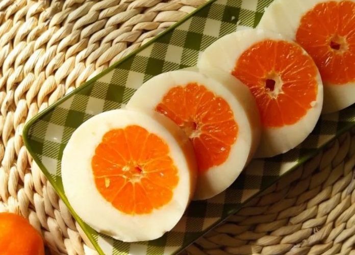 طرز تهیه دسر نارنگی