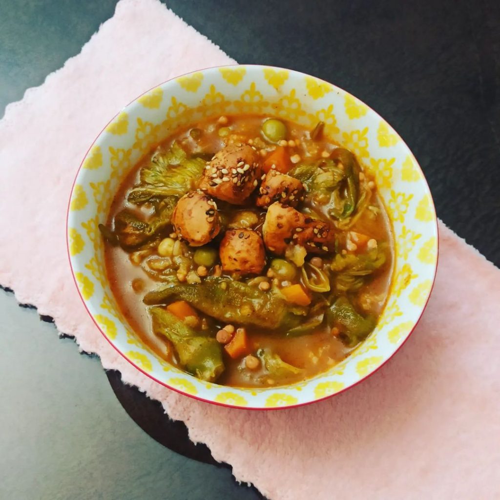 طرز تهیه سوپ بامیه