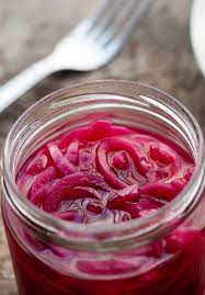 طرز تهیه ترشی پیاز قرمز