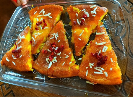 طرز تهیه کوکو شیرین