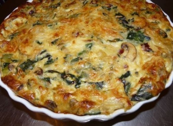 طرز تهیه کسرول اسفناج