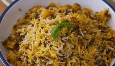 طرز تهیه ریحان پلو