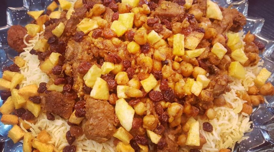 طرز تهیه پلو عربی