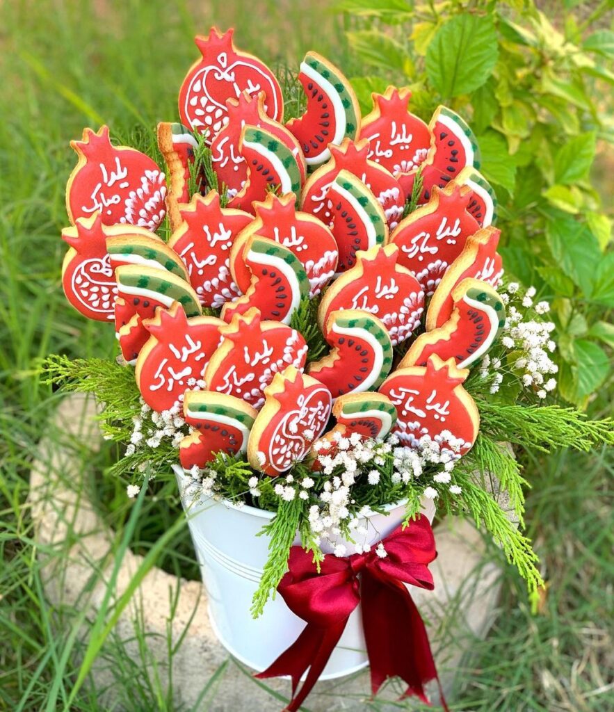 طرز تهیه کوکی یلدایی