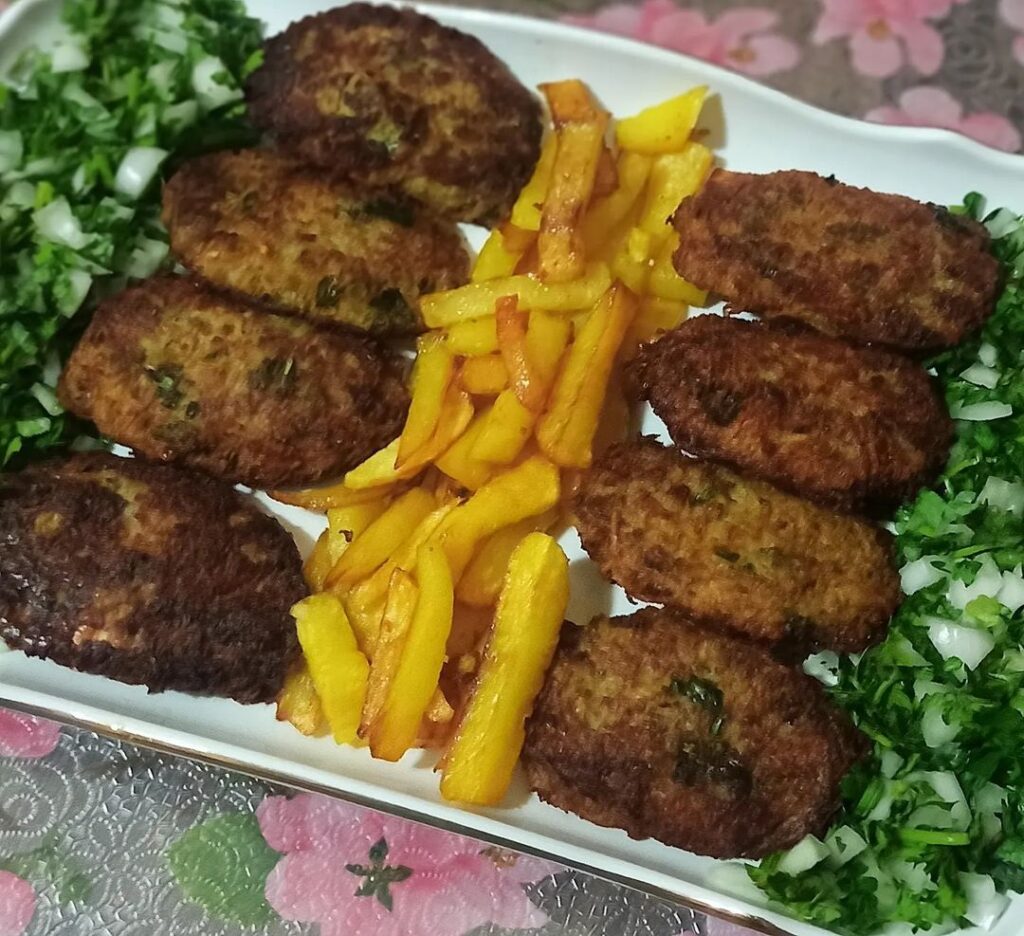 طرز تهیه کتلت لوبیا چشم بلبلی