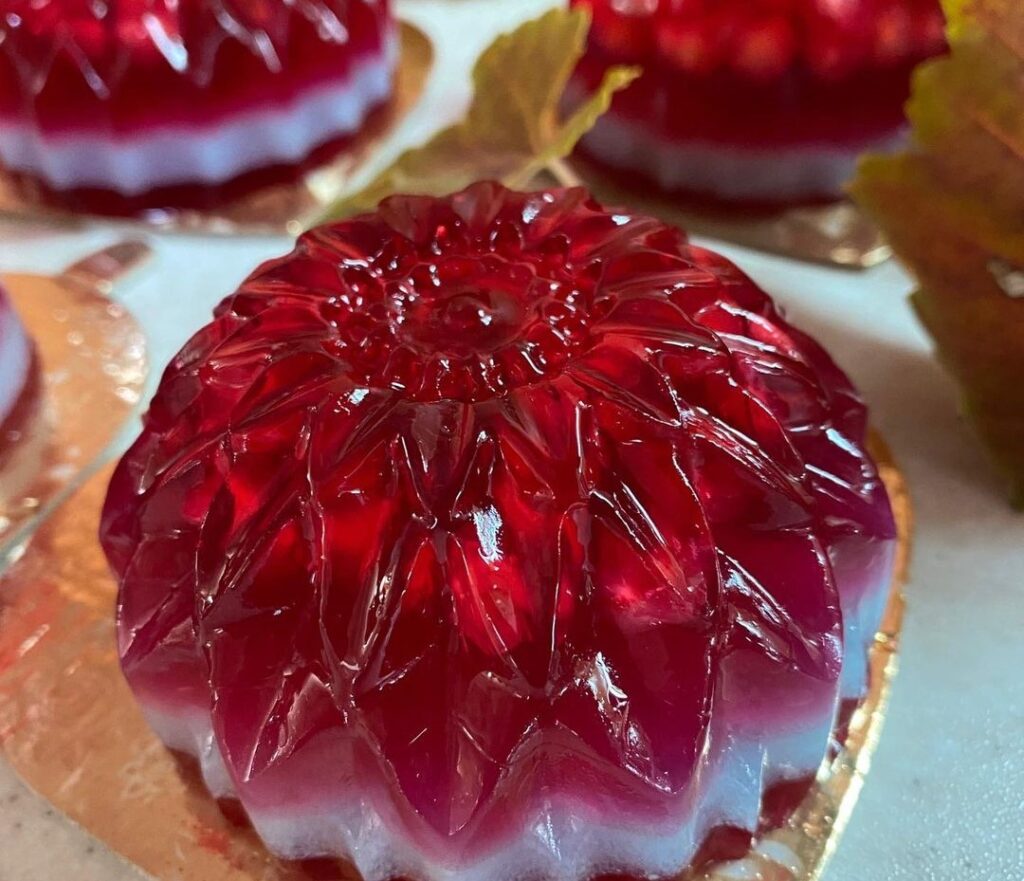 طرز تهیه ژله انار