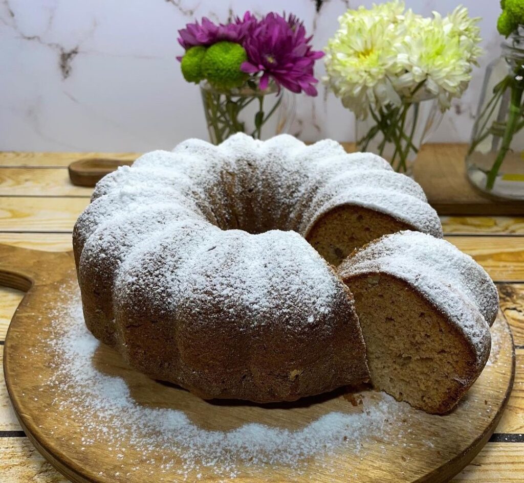 طرز تهیه کیک خرمالو بدون فر