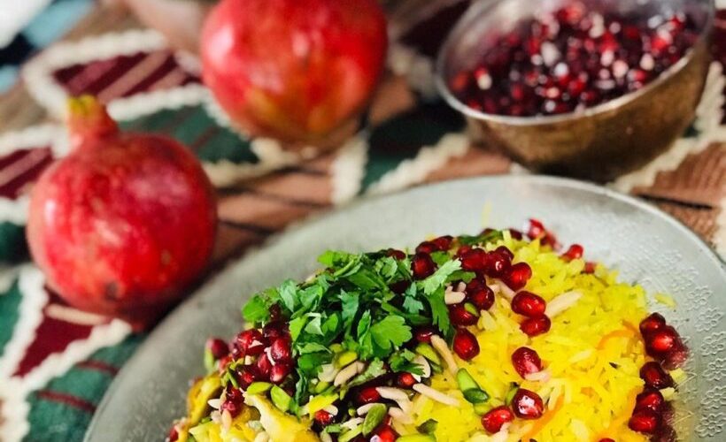 طرز تهیه انار پلو