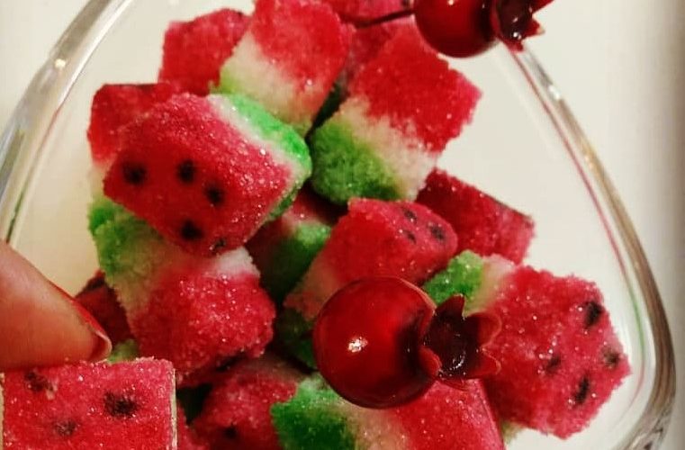 طرز تهیه قند یلدایی