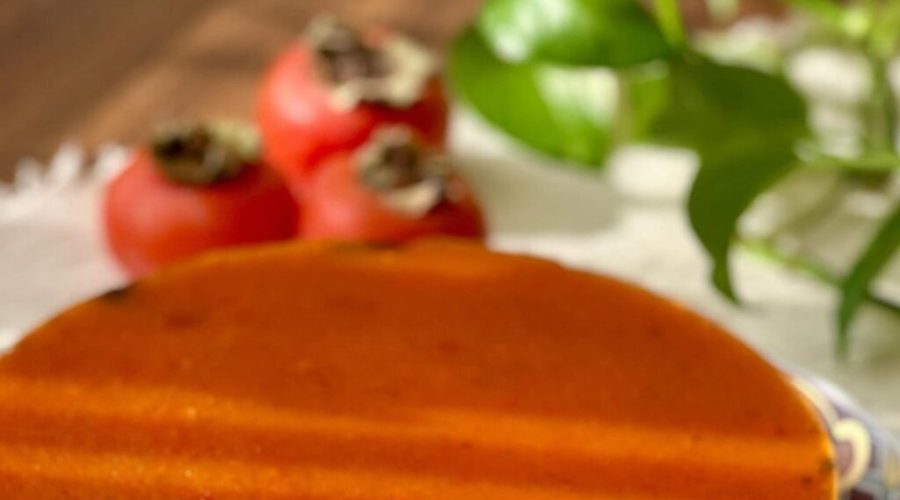 طرز تهیه چیز کیک خرمالو