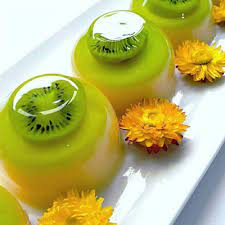 طرز تهیه ژله ویترینی با کیوی
