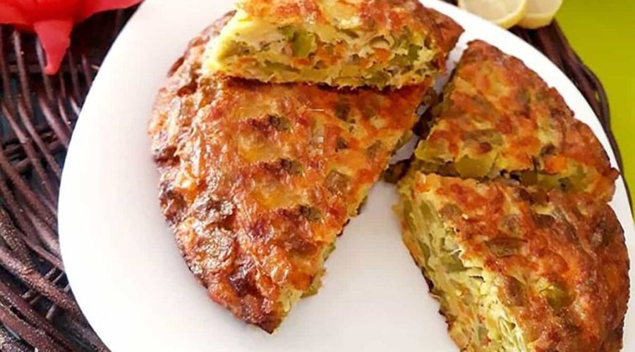 طرز تهیه کوکو پیتزایی