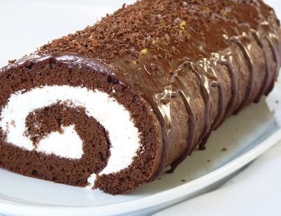طرز تهیه رولت شکلاتی