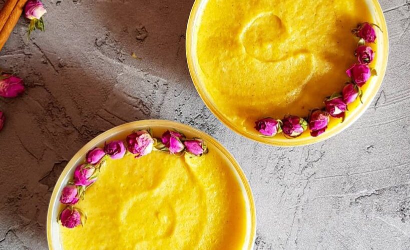 طرز تهیه فرنی کدو حلوایی