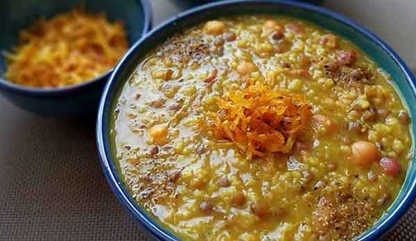 طرز تهیه آش امام