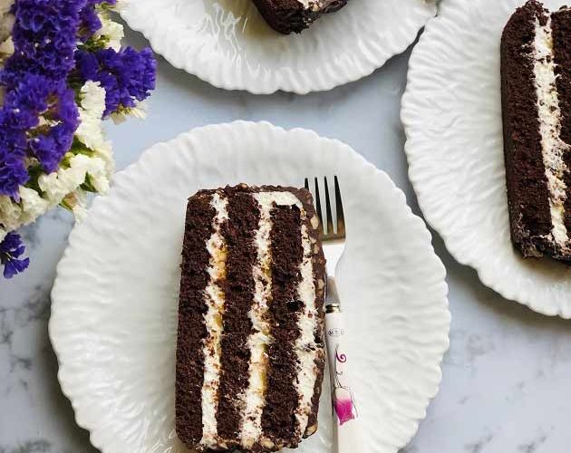 طرز تهیه شیرینی خامه ای در تابه