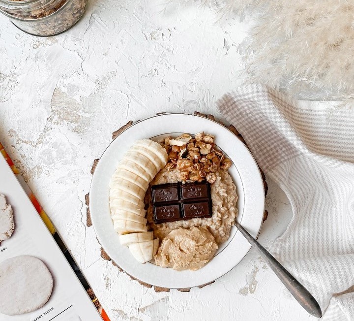 طرز تهیه اوتمیل شکلاتی